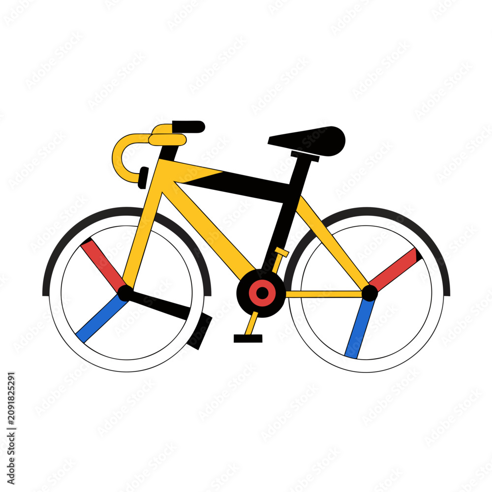 Fototapeta premium bicycle vector illustration