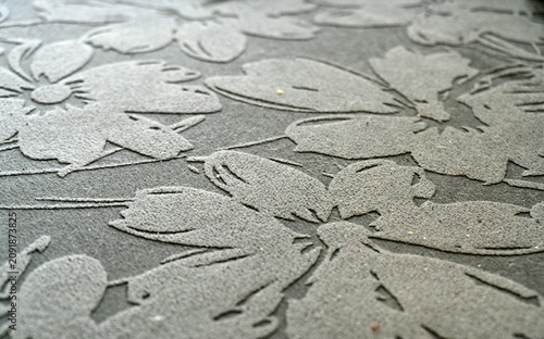 snowflake on the snow