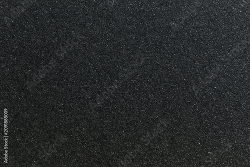 High resolution black rough glitter foam texture background
