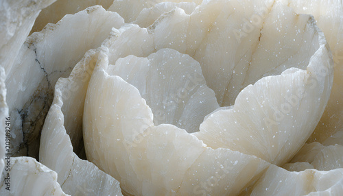 Lotus Bloom Marble

Organic mineral formations resembling blooming lotus petals.
Soft ivory, vanilla cream, and pearl-white tones.
Tiny sparkling quartz inclusions scattered naturally.