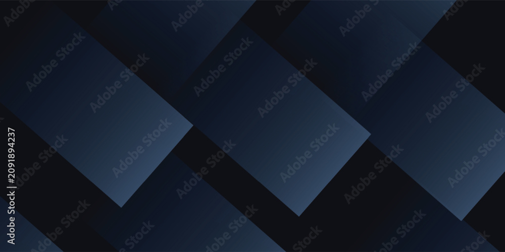 Obraz premium Modern black dark blue white abstract background. Minimal. Color gradient. Web banner. Geometric shape. 3d effect. Lines stripes triangles. Design. Futuristic. Metal metallic effect. Luxury. Premium.