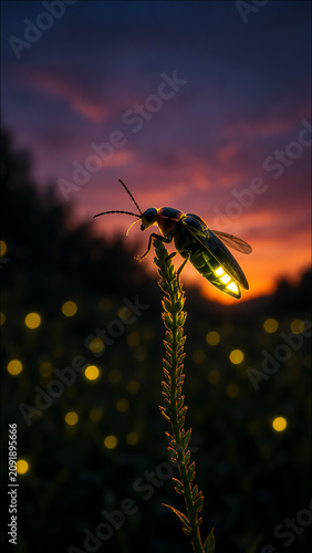 dragonfly on a flower