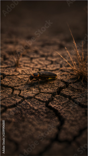 FireFly on a dry land