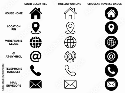 Essential Web and Mobile App Grid Icon Set Matrix UI Interface Design Elements