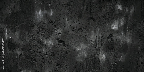 Fotografía Dark grungy concrete wall texture with mottled stains and weathered surface conc