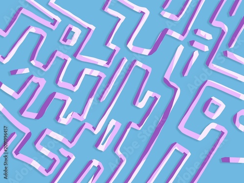 Abstract 3D Pastel Pattern Set with Y2K Aesthetic Backgrounds