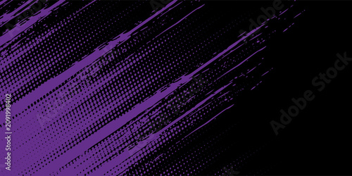 purple black brush wrap car sticker pattern abstract banner sporty lines black purple grunge color combination brush pattern racing motorsport design, vector modern.