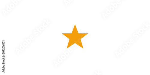 Tableau sur toile Star Icon - Business Strength SWOT Vector Illustration