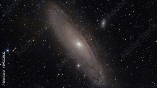 Obraz na płótnie The Andromeda Galaxy