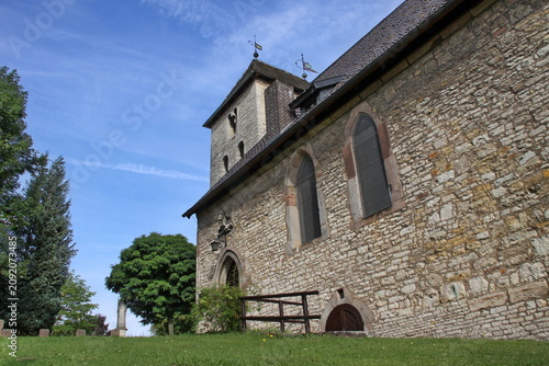Canvas Print Georgskirche Bad Gandersheim