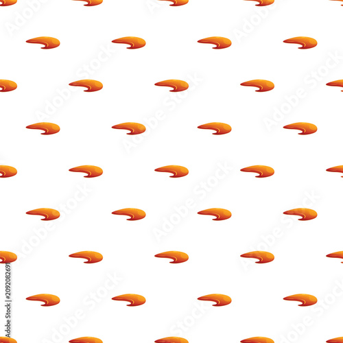 Obraz na plátně Pickled ginger gari slices creating a seamless food background pattern