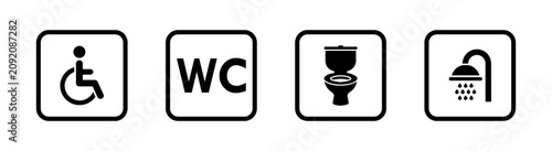 User accessibility and public related icons 