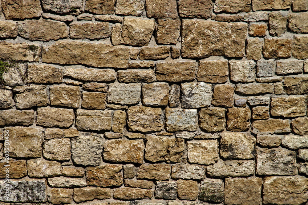 Fototapeta premium Bruchsteinmauer