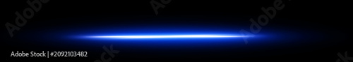 Foto Modern vibrant blue light ray template for digital graphic design