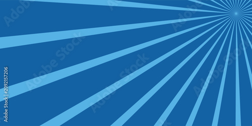 abstract blue sunburst pattern background for modern graphic design element vector. blue starburst background
