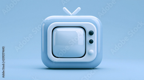 retro tv set