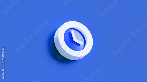 clock 3d