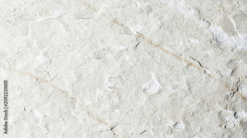 Foto Textured White Marble Surface with Natural Veins and Soft Light Close Up