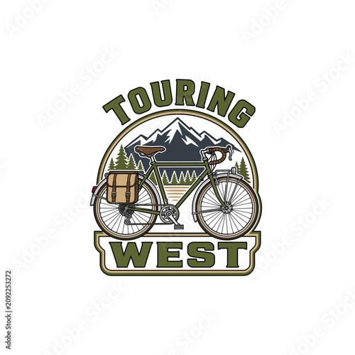 Three Speed Steel Touring Bicycle Emblem