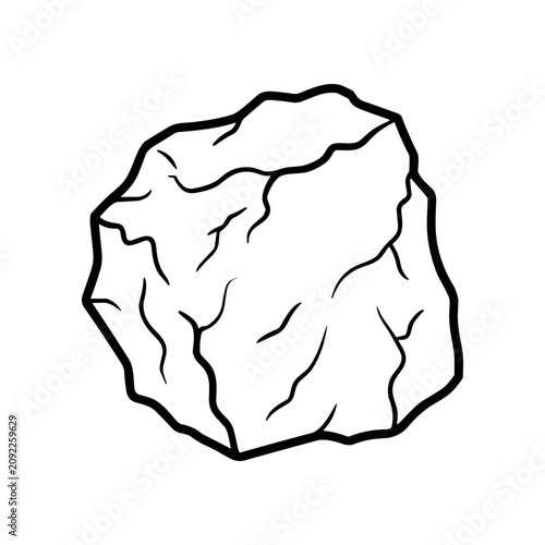 фотографія A large white rock formation.