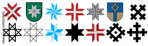 Latvian Folk Symbols