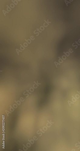 Muted olive brown and golden black blurred forms, seamless loop animation background template, earthy gradient, smoky texture, atmospheric motion