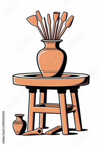 Illustrated Pottery Tools