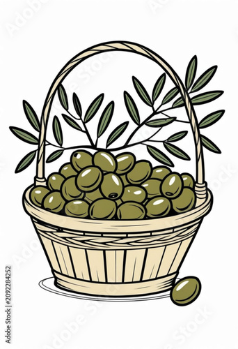Basket of Olives