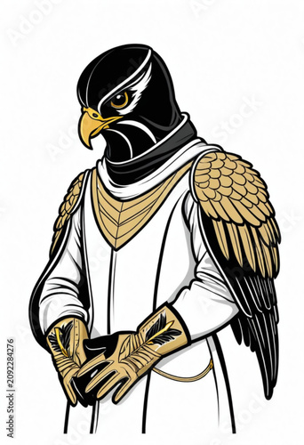 Eagle in Robe