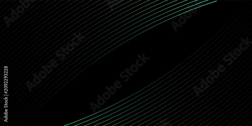 Quadro su tela Abstract green saber light perfect lines