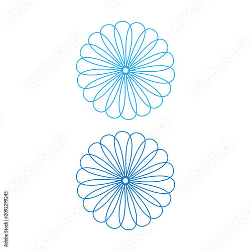 Abstract flower background