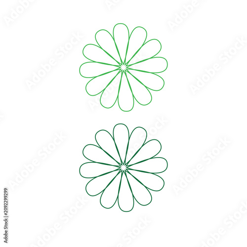 Vector flower background