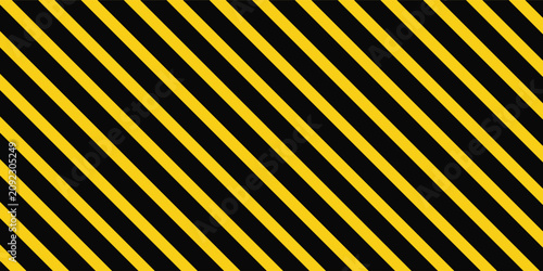 Warning tape in yellow red black diagonal stripes line, caution hazard danger road, attention safety stripe warning, warn stop seamless line