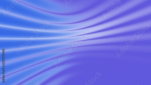 Abstract Blue Flowing Gradient Waves Background