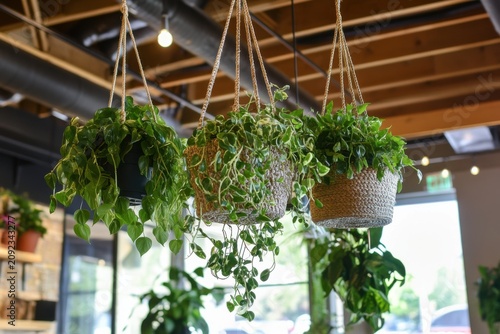 Hanging Indoor Plants Create Cozy Boho Vibe