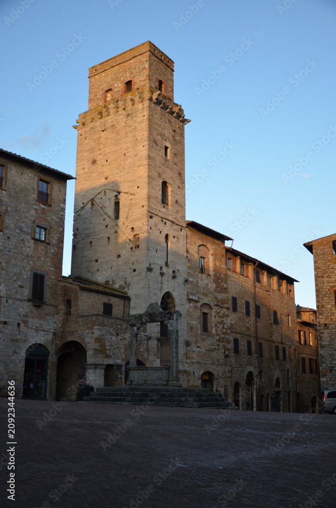 Obraz premium Medieval town of San Gimignano