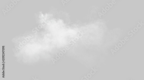 Tableau sur toile Realistic White Tobacco Smoke PNG Transparent with Elegant Cigar Vapor Trail, Swirling Smoke Texture, Atmospheric Fog Overlay, Abstract Black Background Design