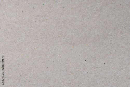 Obraz na plátne Close-up texture of recycled grey paper with colorful fiber flecks