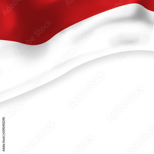 red and white background