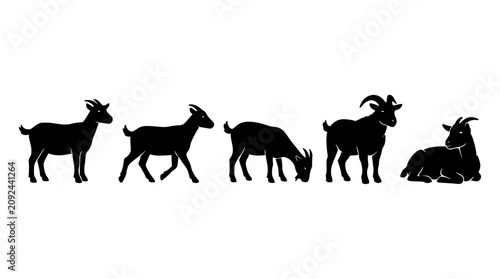 Photos Minimal black rocking chair silhouette classic furniture icon vector design