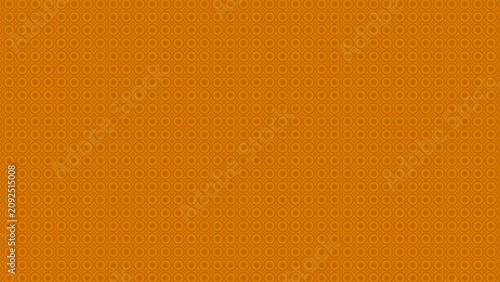 Dark Orange Abstract Background with Small Circular Grid Pattern