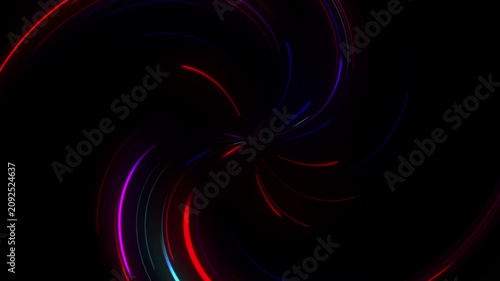 abstract wave line red background motion video. color wave line motion video background