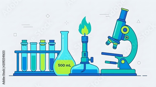 Scientist conducting experiment with microscope