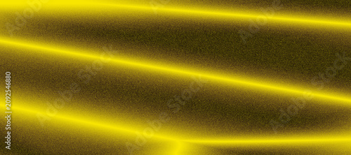 Abstract background with yellow glowing light waves and grainy texture, modern digital art design for banners, wallpapers, and creative projects
