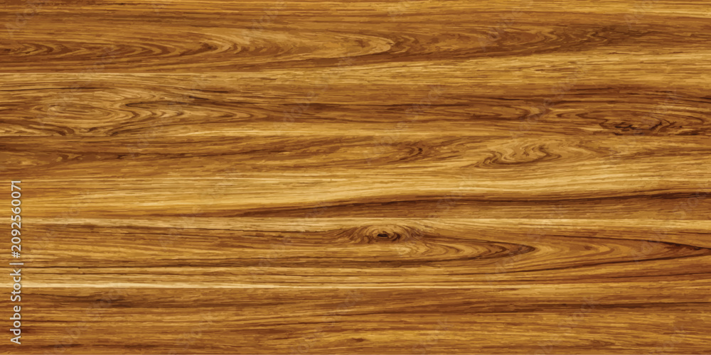 Fototapeta premium Smooth natural wood surface texture with horizontal pattern horizontal background hardwood material woodwork carpentry close up polished aesthetic flooring construction interior structure