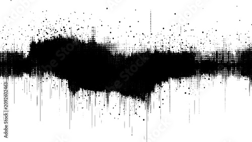 Cuadro en lienzo ink splat grunge background