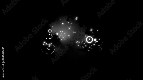Alpha channel 4k puff smoke dust explosion fx, realistic blast jet shockwave black background vfx loop flash comic cartoon frame by frame chroma key stream bang overlay motion elements animation pack