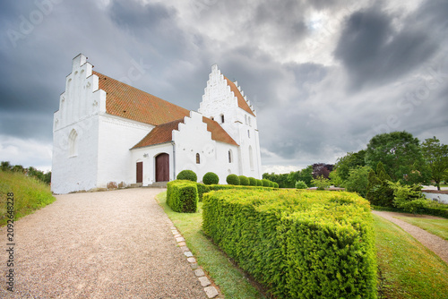 Elmelunde Church on Møn isl...
