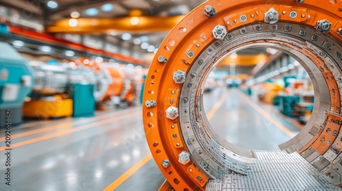 Innovative Accelerator Tunnel Ring Concept in Modern Industrial Setting