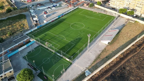campi da calcio visti dall'alto
